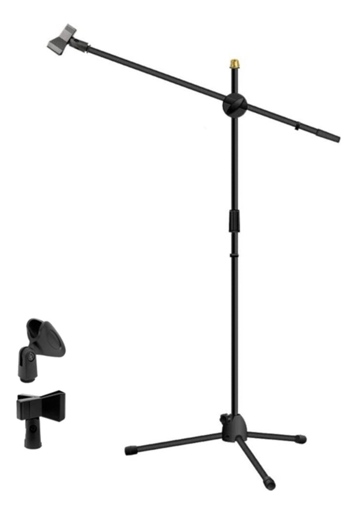 Atril Dblue Para Micrófono Ajustable C Boom Metálico Dbg1469