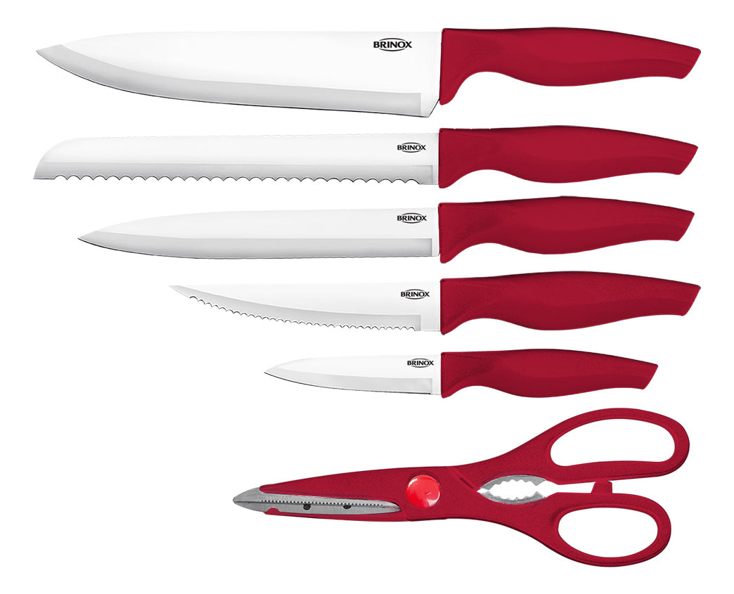 Juego De Cuchillos Cross Para Cocina Brinox 2556-370