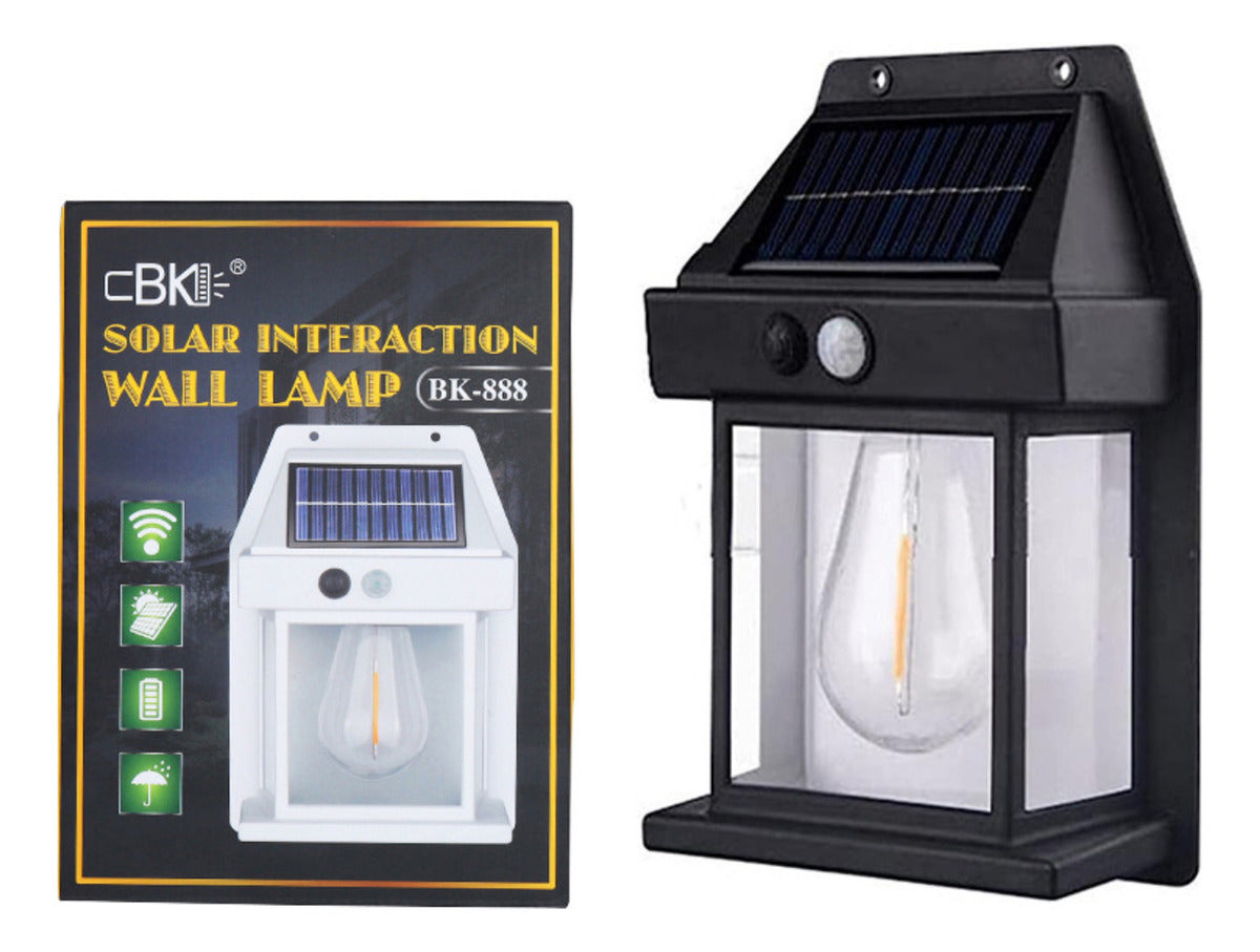 Farol Solar Sensor Movimiento Luz Cálida Generica 6002117