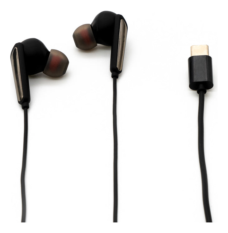 Audifonos Manos Libres Hi-fi Type C 1.2m Negro Tm-300517