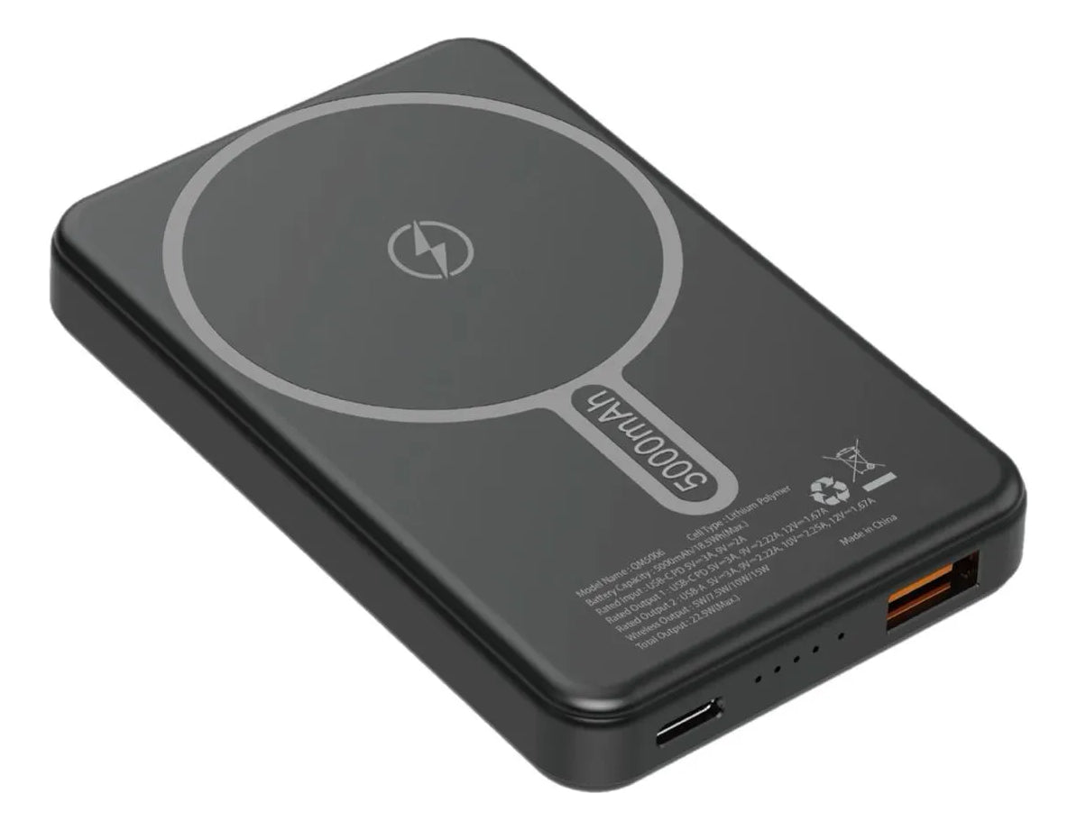 Power Bank Magsafe 5000mah 15w/22.5w Energizer Qm5006_bk