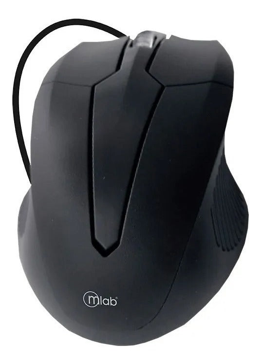 Mouse Scroll Point 350 Ergonómico - 1200 Dpi - Alámbrico
