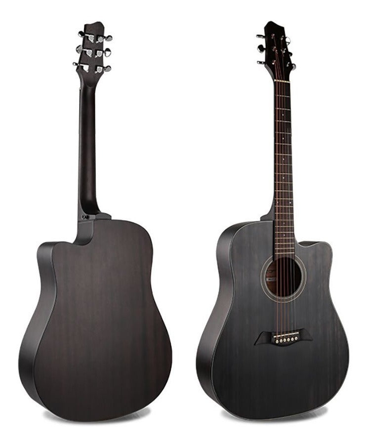 Guitarra Electroacústica Mercury Msm02 Vintage Satin Black
