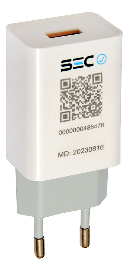 Tecmaster Quick Charge 3.0 Usb-c Tm-200516-1 Blanco