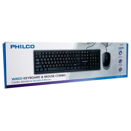 KIT ALAMBRICO TECLADO + MOUSE