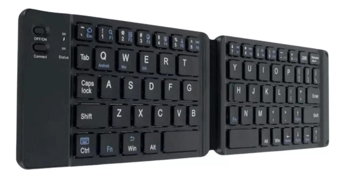 Teclado Plegable Bluetooth Tipo C Negro Motomo Mo-01