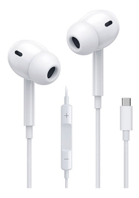 Audifonos Tecnolab In-ear Conector Tipo C 1 Mt Tl342