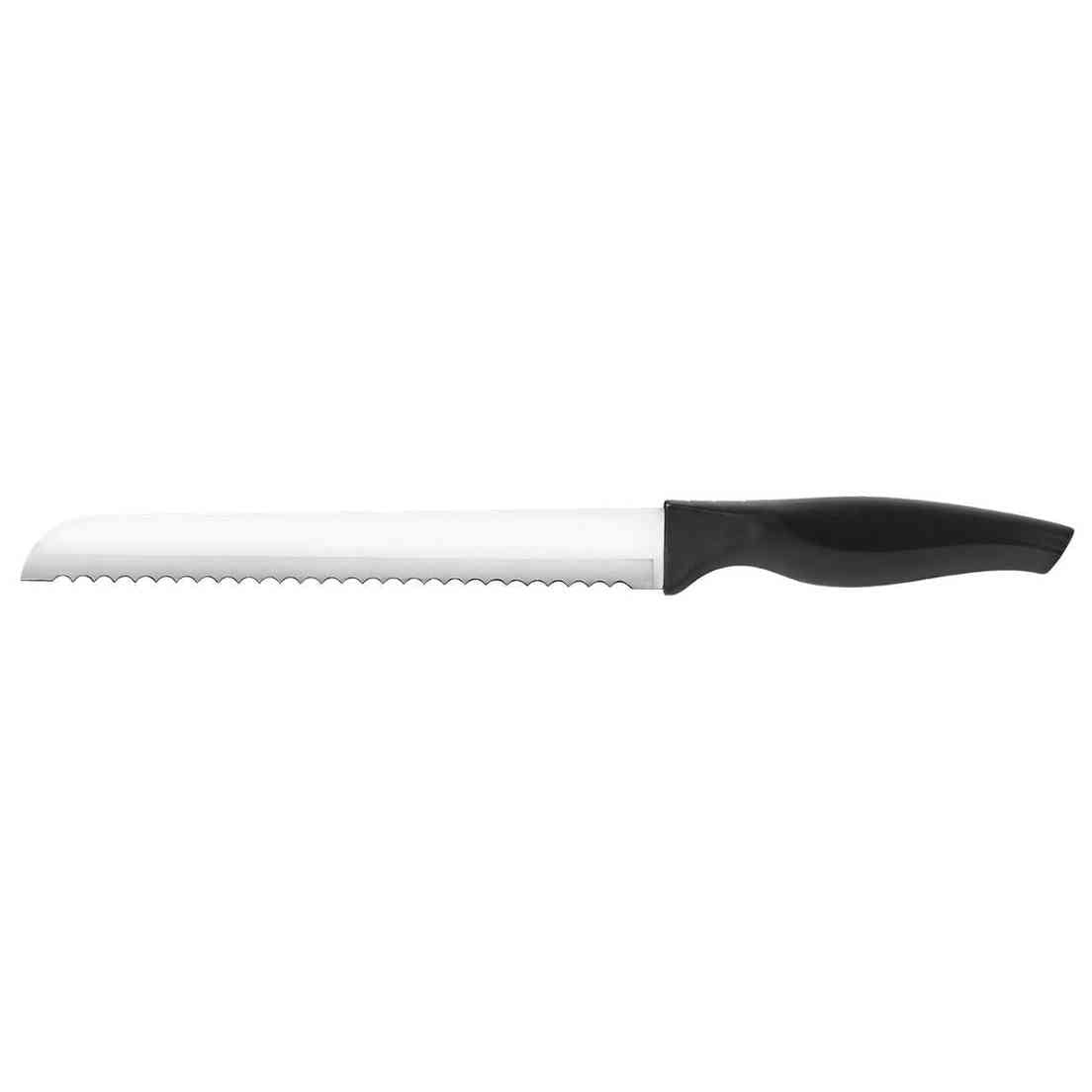Cuchillo Para Pan Brinox 8 Crosspt, 2556/302, Color Negro