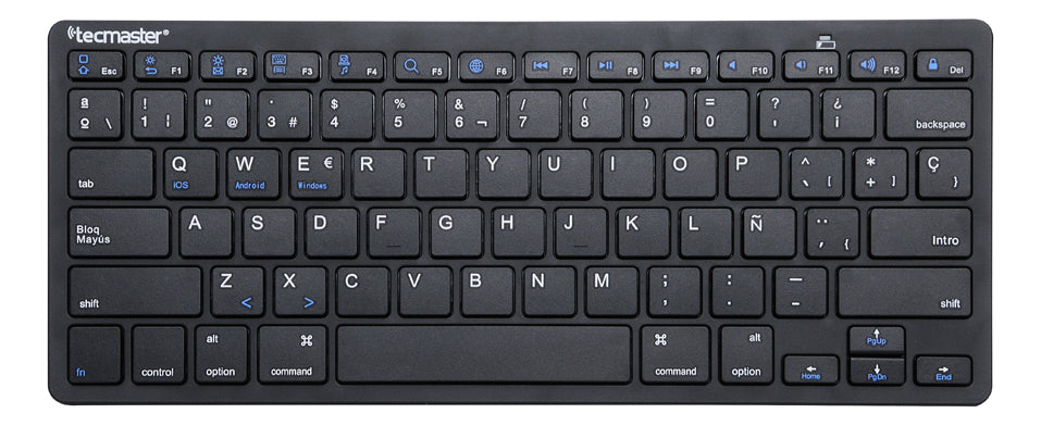 Teclado Mini-keyboard 78 Teclas Negro Tecmaster Tm-100506