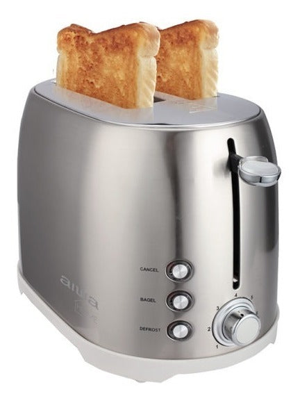 Tostadora Aiwa Para 2 Rebanadas 7 Niveles 800w Aw-td1729a
