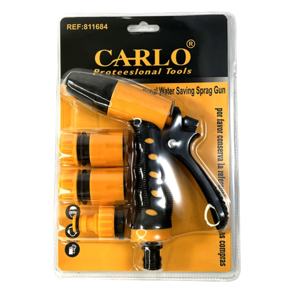 Pistola Riego Jardin Adaptadores Alta PreSíón Carlo 6002236