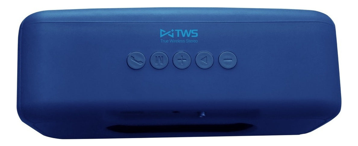 Parlante Mlab Extrem Bass Bluetooth Tws Azul
