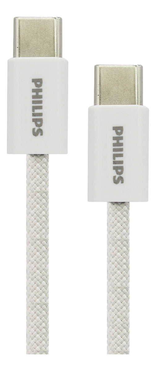 Cable Usb Usb-a 3.2 A Usb-c 60w/1m Blanco Philips Dlc5051cw