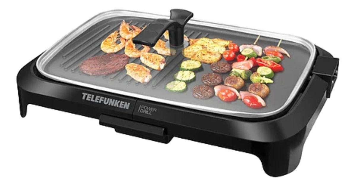 Parrilla Electrik Powergril/plancha 1600w Telefunken 8000890