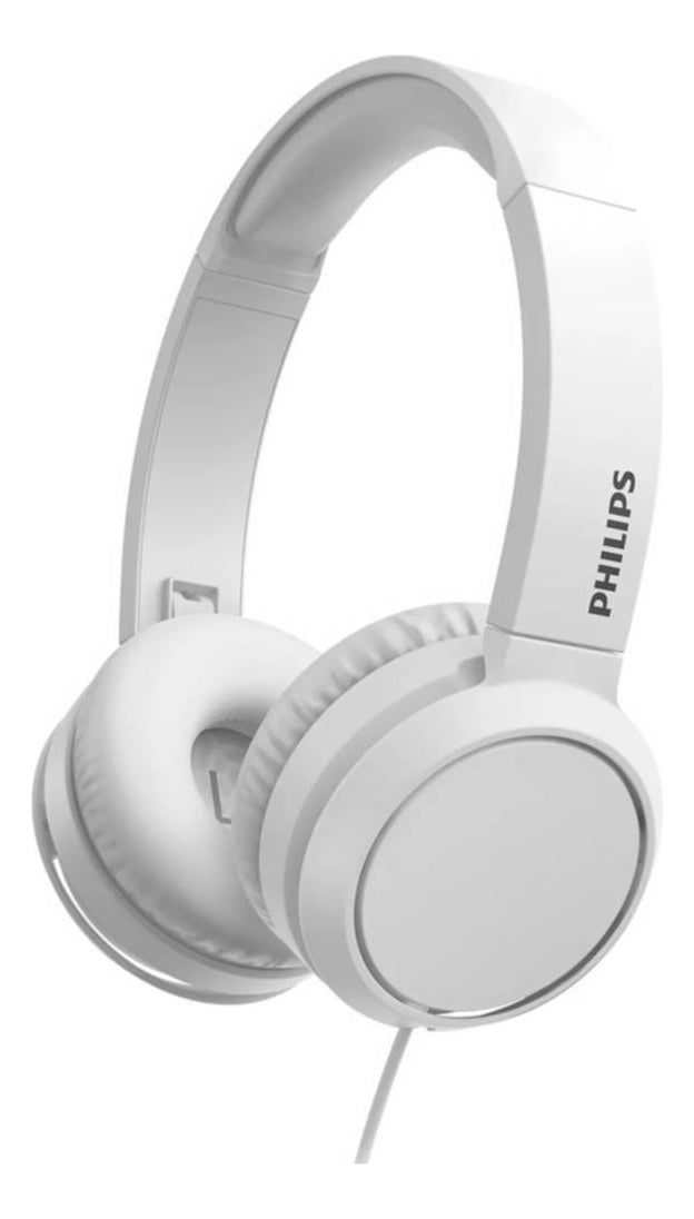 Audífonos Over Ear Alambrico M/libre Blanco Philips Tah4105w