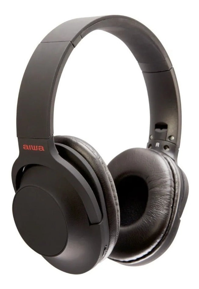 Audífonos Bluetooth Aiwa  On-ear Plegables  Bt-207