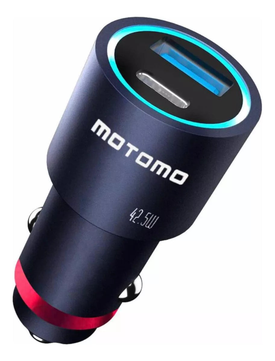 Cargador De Auto Dc-111 42.5w Usb 22.4w Pd20w Motomo Au07