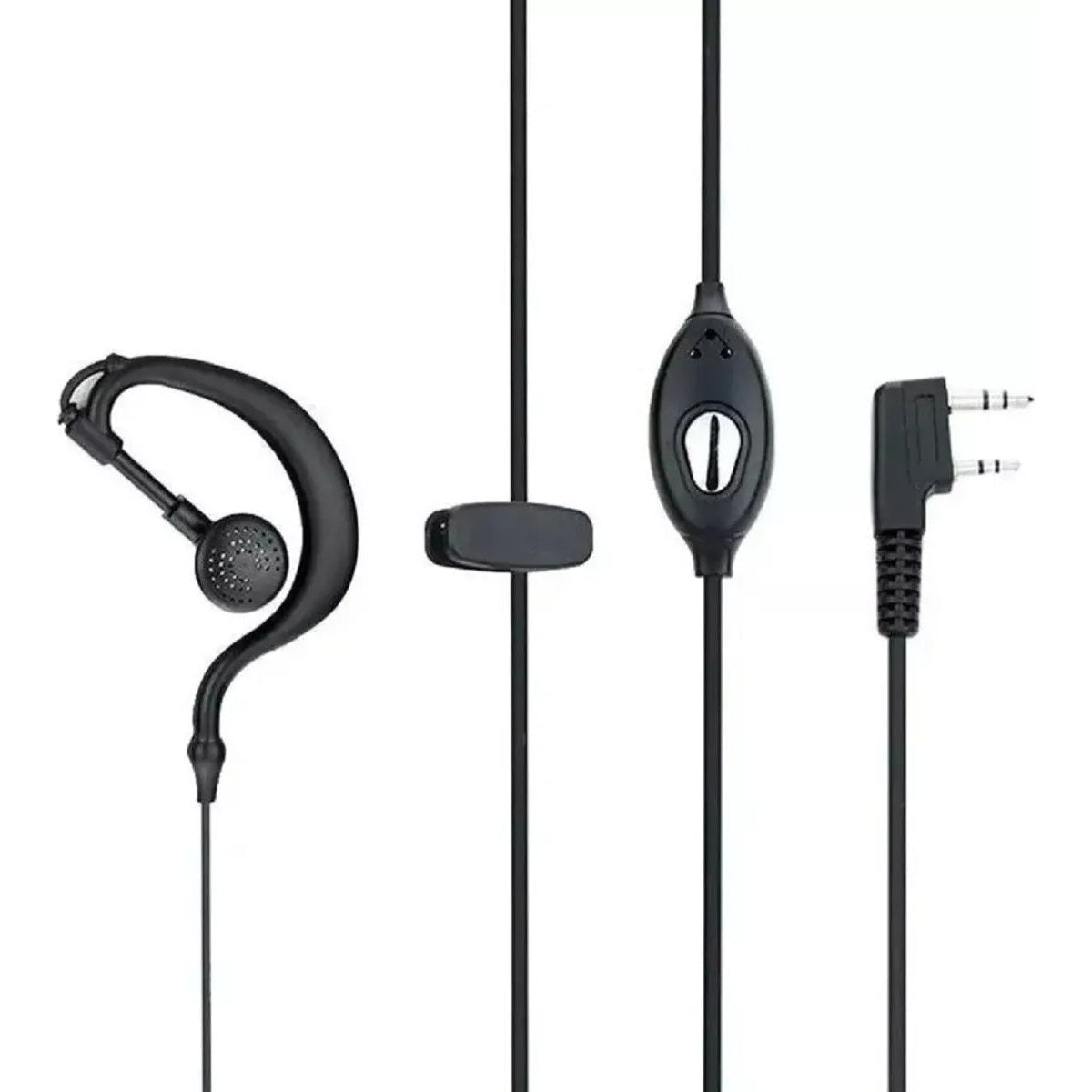 Auriculares Con Microfono Para Radio Walkie Talkie Irm 02076