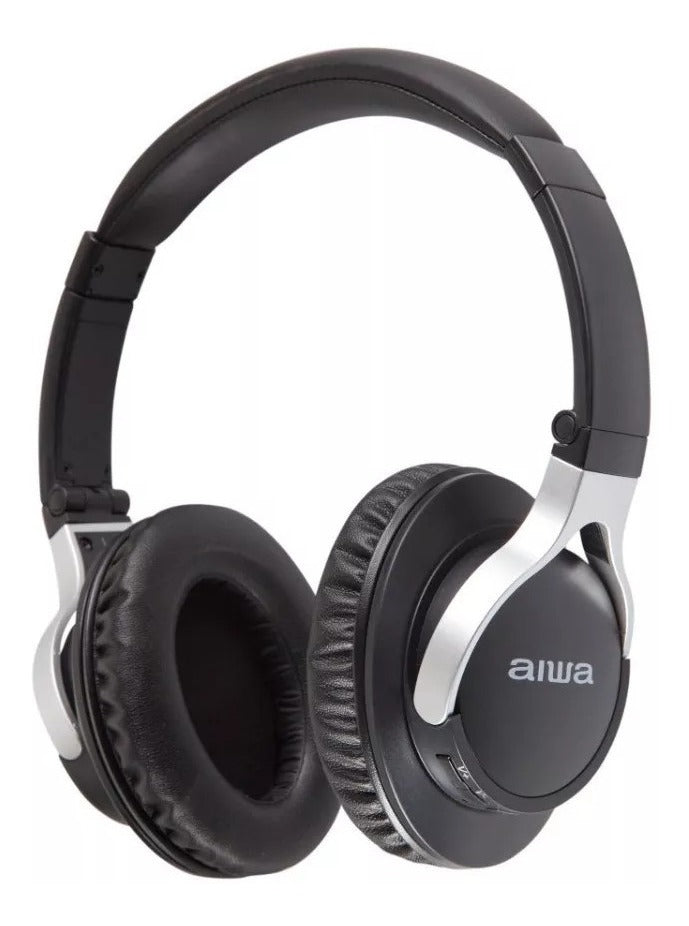 Audífonos Aiwa On-ear Bluetooth/auxiliar Aw-4h