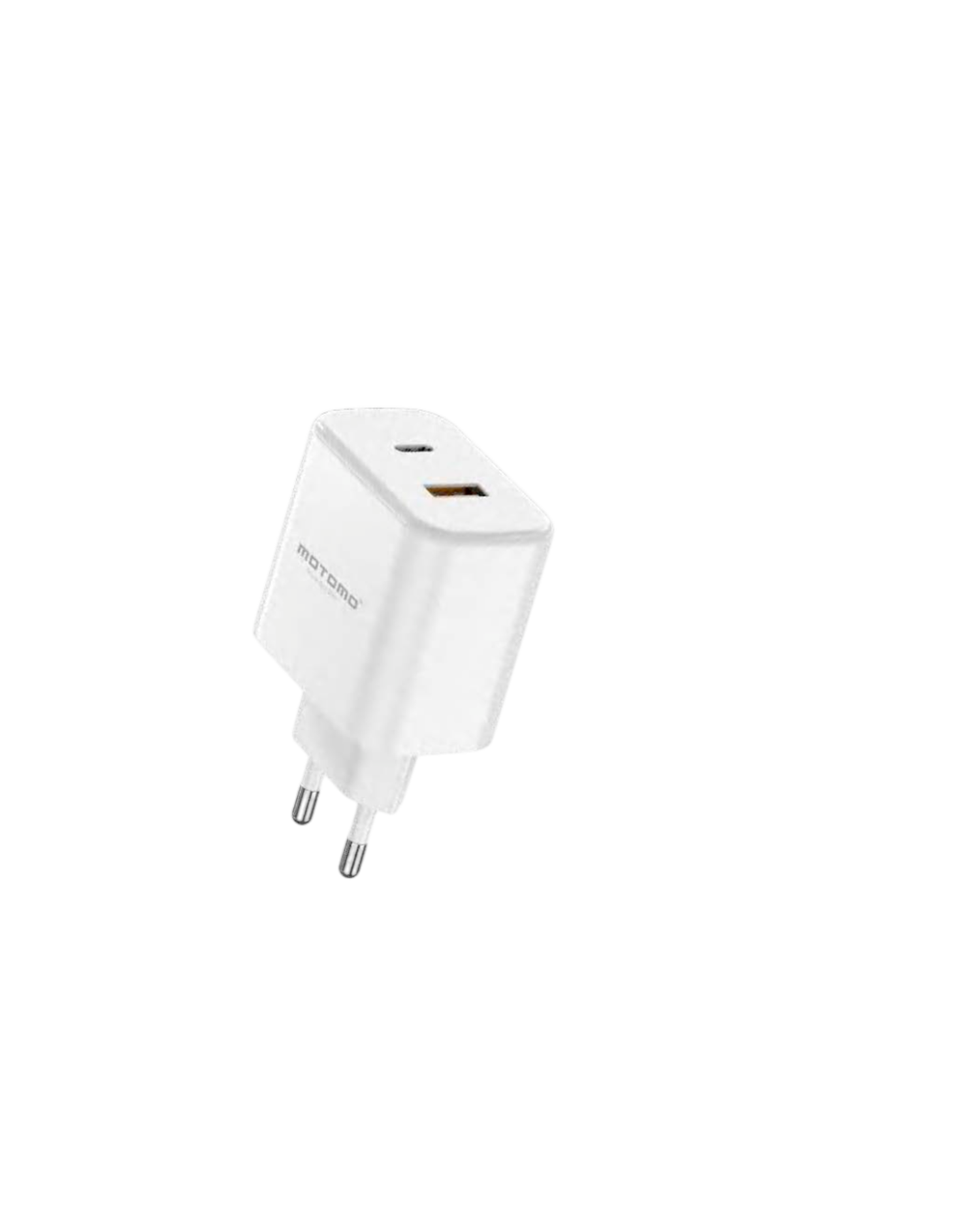 CARGADO PARED USB-C/LIGHTNING 25W PD-25W/QC30 MOTOMO MO-313C