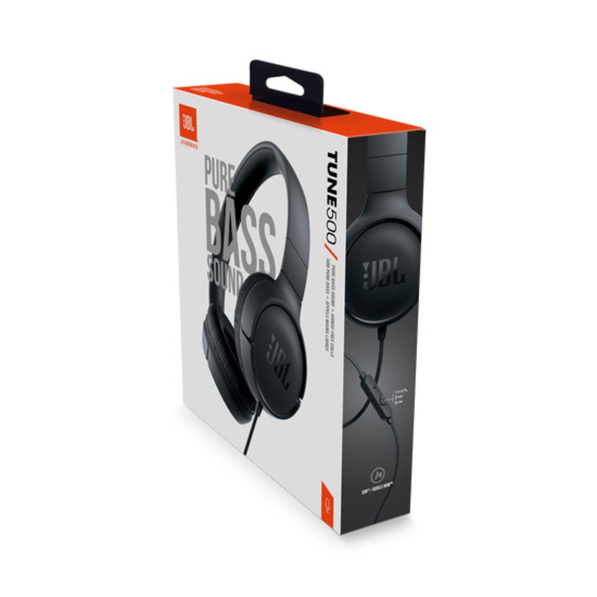 AUDIFONO ALAMBRICO ON-EAR TUNE 500 NEGRO JBL TUNE500