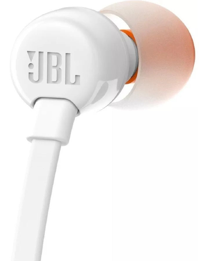 AUDIFONO ALAMBRICO IN-EAR HEADPHONE TUNET110 BLANCO JBL T110