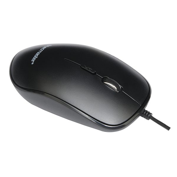 Mouse Óptico Usb Cableado 4btn 1600dpi Tecmaster Tm-100553